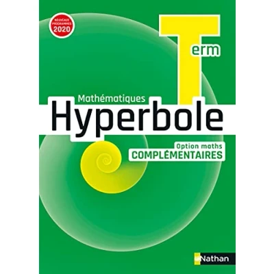 Image de Hyperbole terminale Option maths complémentaires Manuel élève Livre d’occasion Correct