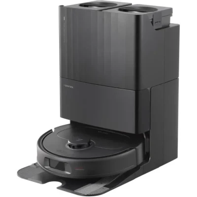 Image de Aspirateur robot Roborock QRevo Plus BLACK avec détection automatique de la poussière et fonction humidification Neuf