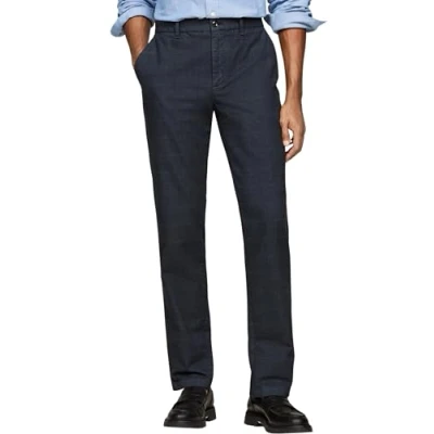 Image de Tommy Hilfiger Men&#039;s Denton POW Check GMD Chino, Desert Sky, 28W / 30L