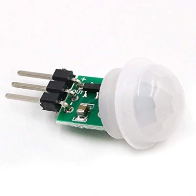 Image de AM312 Capteur de Mouvement PIR, module détecteur Corps Humain pyroélectrique Infrarouge Mini IR DC 2,7 à 12 V Modules détection Manuel Automatique