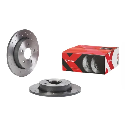 Image de BREMBO 08.A029.2X Disque de frein 265 11 5 plein, perforé revêtu FORD: Focus 2, C Max, Max
