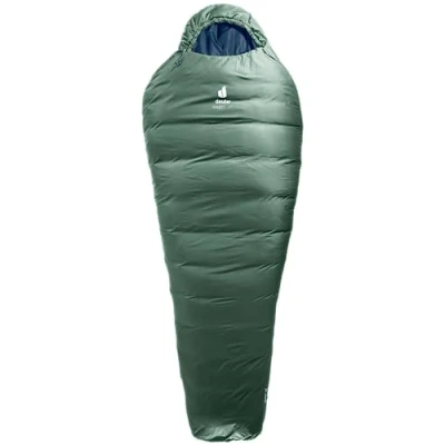 Image de deuter Orbit 0 EL Sac de Couchage Zip Right, Ivy Ink, Extra Long