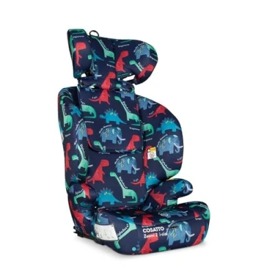 Image de Cosatto Zoomi 2 iSize Siège auto de 76 cm à 150 (environ 15 mois 12 ans), ISOFIT, appuie tête réglable, protection contre les chocs latéraux, facile installer, testé R129 (D est pour