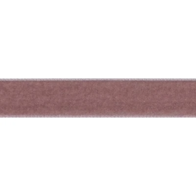 Image de Berisfords Ruban en velours Rose colonial 10,2 x 4,5 cm