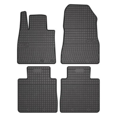 Image de FROGUM 0456 Ensemble de tapis sol Caoutchouc avant et arrière 4 noir Sur mesure