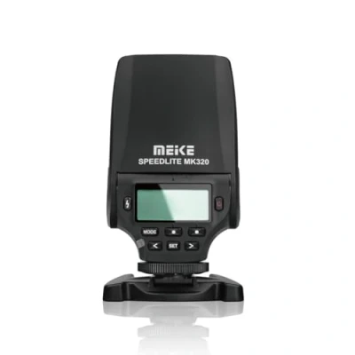 Image de Meike MK320S Mini TTL Speedlite Automatic Flash for Sony MI Hot Shoe DSLR and Mirrorless Cameras A7 A7II NEX6 A6000 A6300 A6500