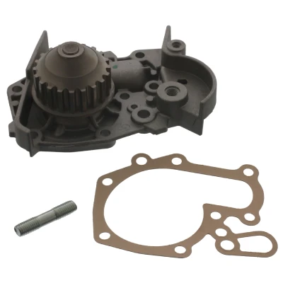 Image de FEBI BILSTEIN 09027 Pompe à eau 20 Fonte d&#039;aluminium avec joint d&#039;étanchéite goujon fileté Matière plastique RENAULT: CLIO 1, 19 II 3/5 portes