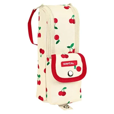 Image de Trousse de rangement Safta 842228931 avec poignee Cherry 6 x 21 cm, , Multicolore