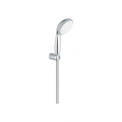 Image de GROHE Ensemble de douche 1 jet avec support mural Vitalio Go 100 Chromé 26198000 (Import Allemagne)