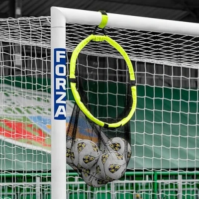 Image de FORZA 2 en 1 Cible de Football et Sac à Ballons But Durable Résistante aux Frappes Jusqu’à 70 mph Capacité 10