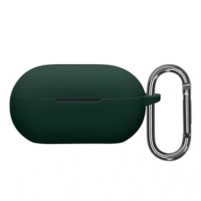 Image de kwmobile Housse pour écouteurs Compatible avec Beats Solo Buds Coque de Protection en Silicone Vert foncé