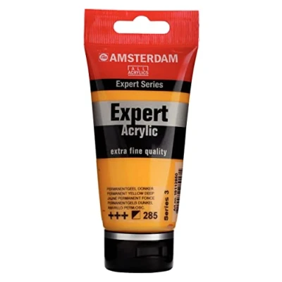 Image de Amsterdam Expert Acrylic: (Acrylique) 75ml Série 3 Jaune Foncé Permanent