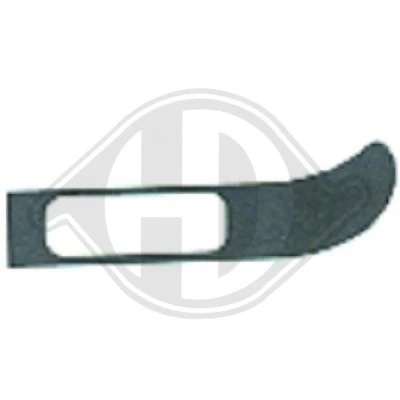 Image de DIEDERICHS 1015065 Baguette et bande protectrice, pare chocs avant gauche AUDI: 80 B4 Berline