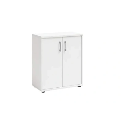 Image de Möbelpartner Armoire de Rangement pour Meubles, Blanc, env. 65,1 x 34,5 77,3 cm.