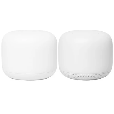 Image de Google Nest Wifi routeur sans fil Gigabit Ethernet Bi bande (2,4 GHz / 5 GHz) Blanc