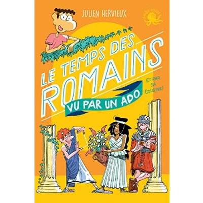 Image de 100 % Bio Le temps des Romains vu par un ado Biographie romancée jeunesse Dès 9 ans Livre d’occasion Bon