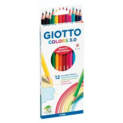 Image de GIOTTO Colors 3.0 Etui 12 crayons de couleur