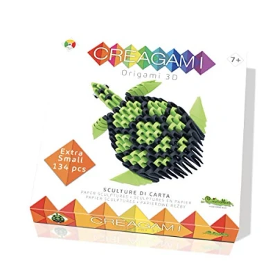Image de CreativaMente Creagami Tortue, Multicolore, 702 Version Italienne