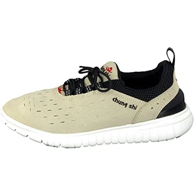 Image de chung shi Duflex Baskets basses grau, Taille: 36/37, Grau Textile