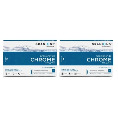 Image de Granions Chrome 200Mcg Amp30 X2