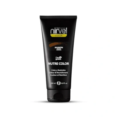 Image de Nirvel NUTRE COLOR Brun intense 200mL Masque de cheveux professionnel