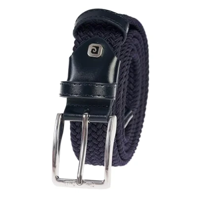 Image de Pierre Cardin ceinture, élastique tressé, daim, cuir, pour homme, femme, garçon, raccourcissable, cadeau, daim