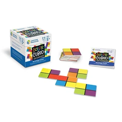 Image de Learning Resources Jeu de stratégie cubes couleur