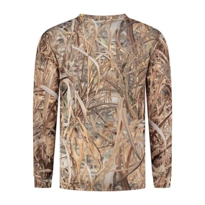 Image de T shirt à manches longues et imprimé camouflage Stealth Gear, taille XXL