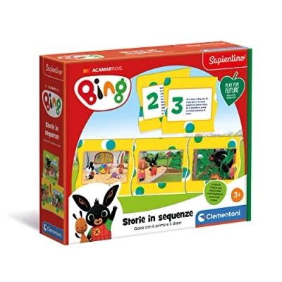 Image de Clementoni Bing séquences Play for Future Made in Italy Jeu éducatif (Version Italien) 3 Ans +, 16286, Medium