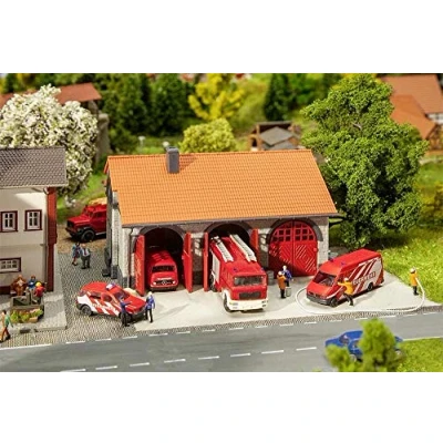 Image de FALLER CASERNE Pompiers, F222209, Non renseigné, 101 x 82 60 mm