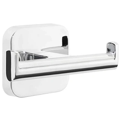 Image de tesa Exxcelent porte gobelet, adhésif, chromé, design intemporel, garanti inoxydable, 125mm x 130mm 105mm