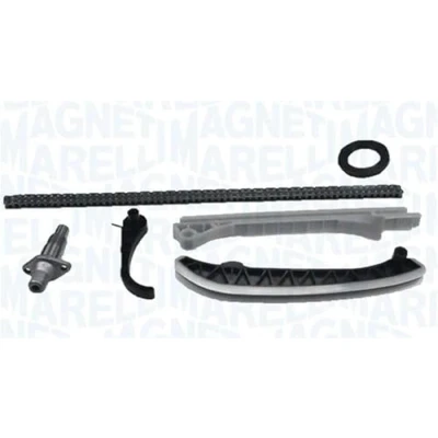 Image de MAGNETI MARELLI 341500001060 Jeu de distribution à chaînes avec joint d&#039;étanchéite sans roue dentée Chaîne fermée, Simplex MERCEDES BENZ: Classe B