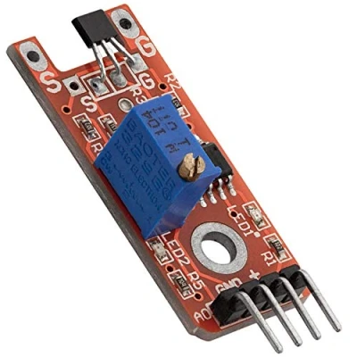 Image de AZDelivery 3x KY 024 Capteur Hall Magnétique Linéaire Compatible avec Arduino et Raspberry Pi y Compris Un eBook