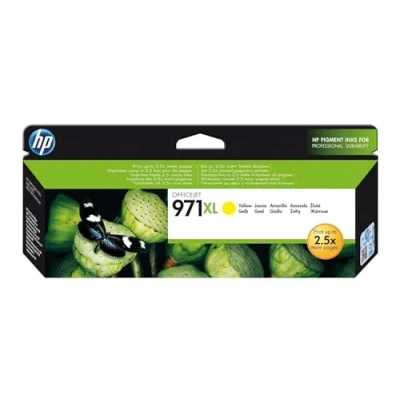 Image de HP 971XL (CN628AE) Jaune Cartouche d&#039;encre Grande capacité