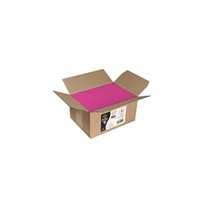 Image de Clairefontaine 55575C Carton de 200 Enveloppes Auto Adhésives Format DL (11x22cm) 120g/m² Coloris Rose Fuchsia Invitation Evènements et Correspondance Gamme Pollen Papier Premium Lisse
