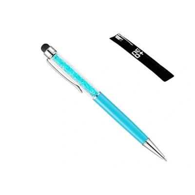 Image de NEO+ QUALITÉ 2 en 1 écran tactile capacitif stylet et stylo à bille avec cristaux (BLEU CLAIR)