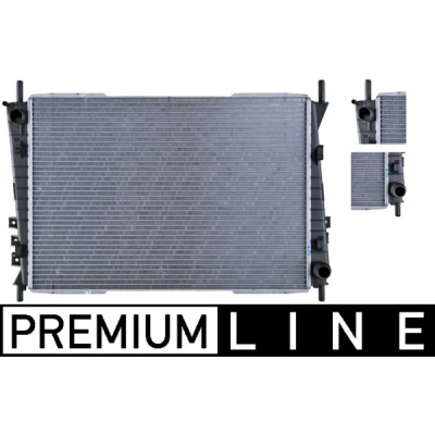 Image de MAHLE ORIGINAL CR 1348 000P radiateur du moteur 620 433 26 Grille de soudée JAGUAR: X Type Berline