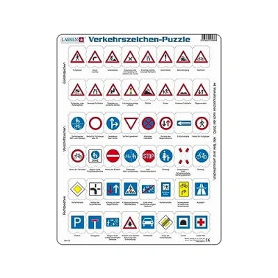 Image de Larsen Puzzle Panneau de signalisation Allemagne