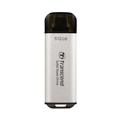 Image de Transcend SSD Portable ESD300C 1TB USB Type C 10 Gbit/s PS4/PS5 Compatible, Bleu TS1TESD300C