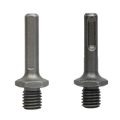 Image de ASNOMY 2 Pièces Adaptateur M14 Filetage Mâle à SDS Plus Femelle et triangle pour Meuleuse Perceuse Forage