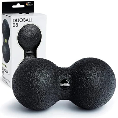 Image de BLACKROLL DUOBALL 08 Balle de Massage &amp; Double boule pour un soulagement efficace des fascias et trigger points précis du dos cou