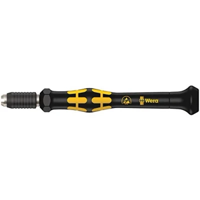 Image de Wera 05300004001 1013 Kraftform Micro Porte embouts ESD, 23 x 97 mm, Noir/jaune