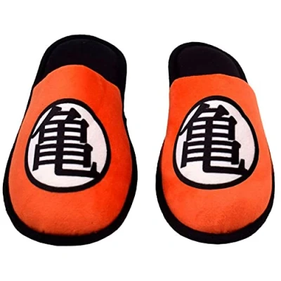 Image de CYPBRANDS Zp 1138 db Dragon Ball CyP Brands Chaussons Ouverts Motif Goku Doux Taille 38/39 Jaune et Noir, Medium Mixte