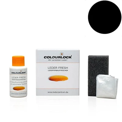 Image de Colourlock® Leder Fresh Teinture pour cuir 30 ml Couleurs standard (coloration du cuir, restauration des couleurs) Élimination éraflures, décolorations et traces d&#039;usure sur le similicuir