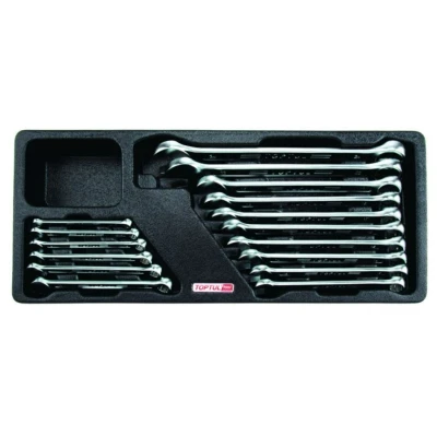 Image de TOPTUL GAAT1604 Module servante 16 6, 7, 9, 10, 11, 12, 13, 14, 15, 16, 17, 18, 19, 22, 24, 8 136 364 Acier chrome vanadium