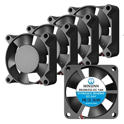 Image de WINSINN Ventilateur de refroidissement brushless 3010 12/24 V CC 30 x 10 mm à monter soi même Pour imprimante ou extrudeuse Hotend 3D V6 CPU Arduino 24V