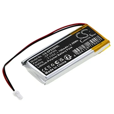 Image de TECHTEK Batteries Compatible avec [XP Deus] MI 4 Pinpointers, 6 WS1, WS2, WS3, WS4, WS5 remplace CP XPWS FBA