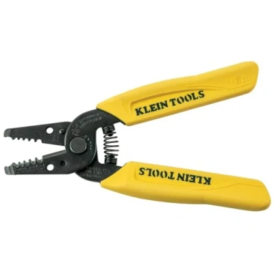 Image de Klein Tools 11045 Pince à dénuder métallique/coupe fil de fer massif jaune 10 18 AWG