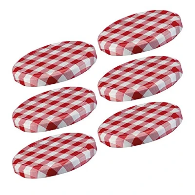 Image de Westmark Lids for Jam Jars 230 ml Set of 6