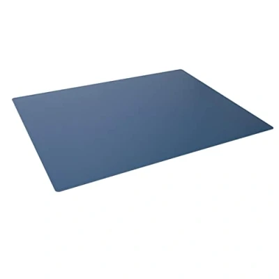 Image de DURABLE Sous main à bords arrondis antidérapant 65 x 50 cm en polypropylène Bleu foncé 713303